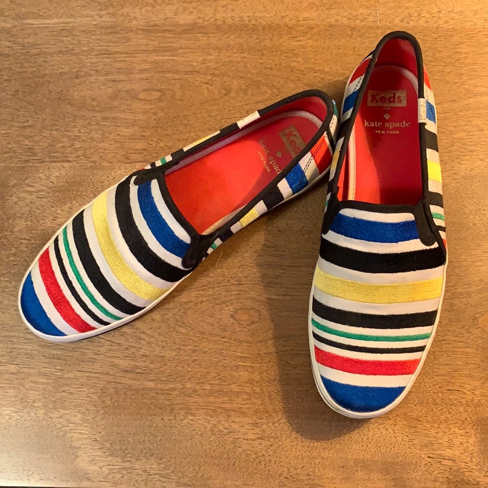 Colourful Kate Spade Keds Size 8.5